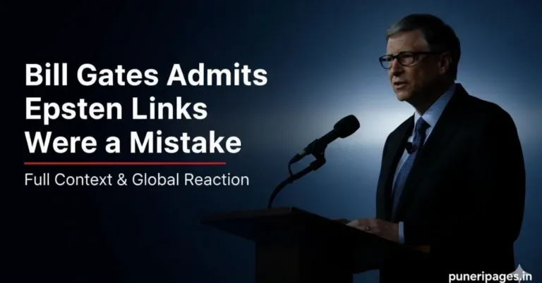 Bill Gates Admits Epstein Links Were a Mistake news cover image