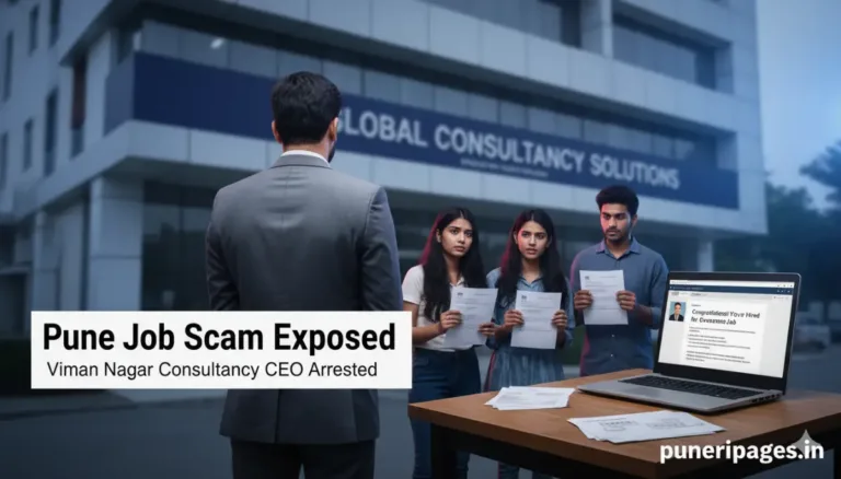 Police arrest consultancy firm CEO in Pune fraud case involving fake overseas job promises to dozens of youths in Viman Nagar