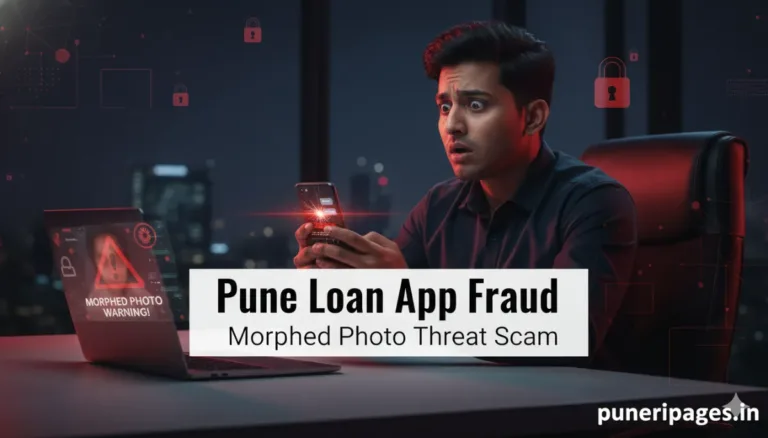 Cyber fraud victim in Pune receiving threatening messages from quick loan app scammers in Pune Quick Loan App Fraud case