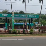 Electric vehicle charging station in India