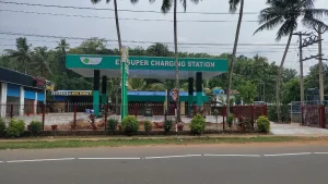 Electric vehicle charging station in India