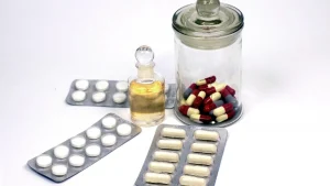 Tablets and capsules in blister packs