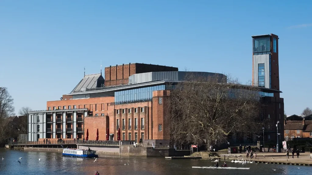 Royal Shakespeare Theatre in Stratford-upon-Avon, home of the company Patrick Stewart joined in 1966